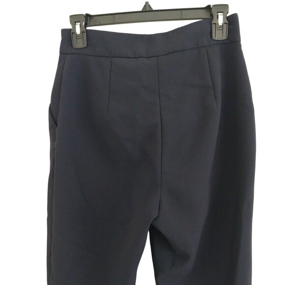 H&M Sailor Trouser Dress Pants Slacks Excellent Condition Size 4 Navy Blue - Picture 5 of 8
